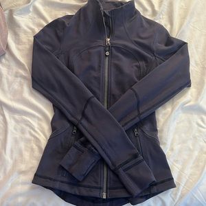 Navy blue Lululemon define jacket